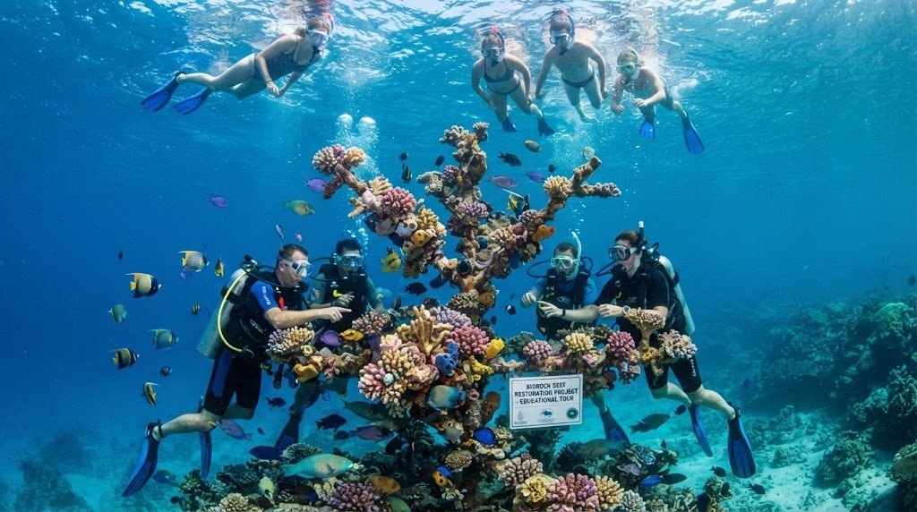 Biorock Coral Reef Educational Tour